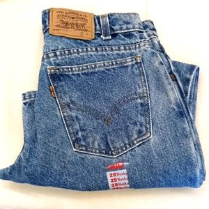 NWT Levi's 550 Relaxed Fit Jeans 29 Husky